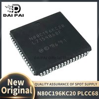 (5-10piece)100% New original N80C196KC20 TN80C196KC20 EE80C196KC20 PLCC68 microcontroller Chipset
