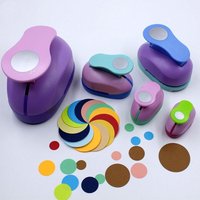 Craft Hole Punch Circle Round Paper Craft Hole Puncher Tool Card DIY Scrapbook Cutter penebuk penebuk lubang kertas