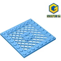 Gobricks GDS-1122 Plate, Modified 8 x 8 with Grille compatible with lego 4151 children's DIY Educational Building Blocks
