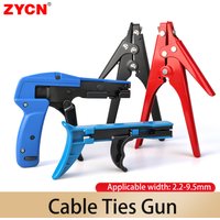 Cable Tie Gun Clamp Plastic Fastening TG-100 Automatic Tensioning Nylon Width 2.3mm To 9.5mm Guns Automatic Tension Cut Off