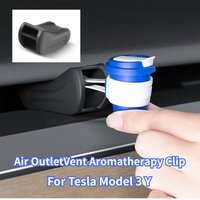 For Tesla Model 3 Highland Y Juniper Air Freshener Adapter Air Outlet Aromatherapy Clip Silicone Car Air Vent Fragrance Clip