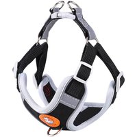 Adjustable dog harness no pull cute cat soft walking leash set pet dog vest vest teddy beagle suitable for small and medium dogs