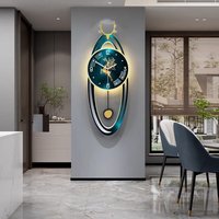 Digital Living Room Wall Clocks Modern Interior Aesthetic Design Wall Watch Xenomorph Creative Reloj De Pared Home Decoration