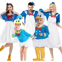 Cosplay New New Anime Donald Duck Cosplay Costumes for Kids Daisy Christmas Costume Boys Girls Birthday Carnival Party Outf 72