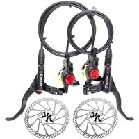 AliExpress ZOOM HB875 MTB Hydraulic Brakes Bicycle Hydraulic Caliper Set 800/1400mm Disc Brakes For Mountain Bike With Rotor 160mm Cycling