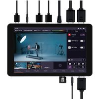 SPROLINK NeoLIVE MD8 Portable Live Streaming Switcher Built‑in 8‑Inch Touchscreen Multi‑Cam Studio for TikTok/YouTube/Instagram