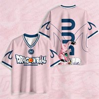 2026 Anime Cosplay Tshirt Special Edition Dragon Ball Football Jersey Men Women Oversize Quick Dry Sport Tshirt Kid/Adult