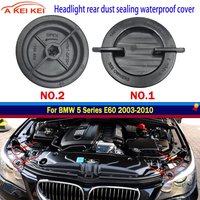 1pcs For BMW 5 Series E60 520 523 525 530 2003-2010 Headlight Rear Dust Sealing Waterproof Cover Headlamp Seal Round Cap