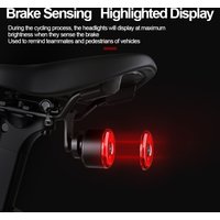 2026 New Bicycle Tail Light High-Brightness Long-Lasting Bike Taillight Upgrade Waterproof Bike Taillight Bike Accessories