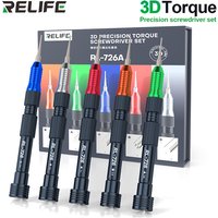 RELIFE RL-726A 3D Torque Screwdriver Anti-slip Prevent Over-force Slippage for Mobile Phone and Tablet Computer Repair Tools