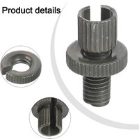 4 Pieces M8 8mm Brake Clutch Cable Adjuster Nut and Bolt Set for Motorcycle and For ATV Fits Various Brands and Models