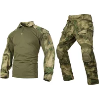 GEN3 Tactical Combat Uniform Sets Shirt Pants Tops Duty Cargo Trousers Men Camouflage Suits Hiking Hunting Sport