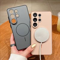 Magnetic Wireless Charging Case For Magsafe Samsung Galaxy S26 Ultra S25 FE S24 S23 Plus A54 A15 A35 A55 A16 A36 A56 A17 A37 A57
