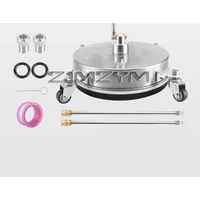 4000psi 13inch High Pressure Floor/Raod Washer Stainless Steel Washing Machine Patio Cleaner 1/4 With 4 Wheels