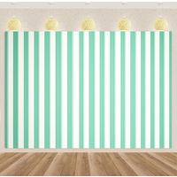 Party banner 1 piece, emerald green background banner, background decorations, background photo props
