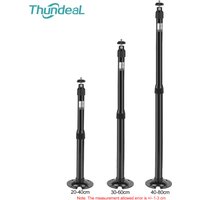 Black Aluminum Projector Hanger 40cm 60cm 80cm 1/4 6mm HY320 HY300Pro TDA6W TD80W Projector Ceiling Mount Wall Holder Stand