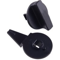 Black Warning Triangle Cover Turn Knob Mounting Bracket Clip 1J0867467 Fit for Audi A5 Q7 VW Touran Bora Golf Jetta Tiguan
