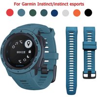 Strap For Garmin Instinct Watch band Sports Silicone Replacement Wristband Bracelet Quick Installation Smart Sport Accessories