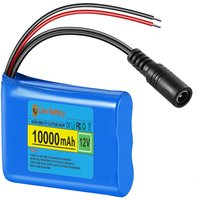 High-Speed Charging 12V 3000mAh Rechargeable Li-ion Replacement Battery Pack with Charger - Ideal for RC Car,Boat & More Devices