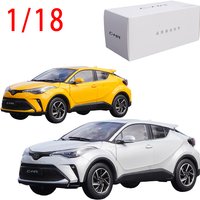 Diecast 1/18 Scale Toyota C-HR Alloy Car Model TOYOTA CHR 2022 Play Vehicles Off-road Vehicle Toys for Boys Original Box