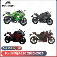 New ABS Motorcycle Fairing Kit Fit For KAWASAKI NINJA650 2020 2021 2022 2023 2024 2025 Custom Fairings Kit Bodywork Shell