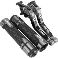 CBF 600 Motorcycle Folding Extendable Adjustable Clutch Brake Levers Handbar End Grips FOR HONDA CBF600 SA CBF600SA 2006-2007