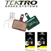 AliExpress NONE Tektro MTB Hydraulic Disc Brake Pads Resin Semi-Metalic for Mountain Bike High Performance Stopping Power Replacement Pads