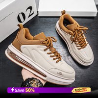 Air Cushion Men Sports Running Shoes Casual Breathable Lightweight Women's Comfortable Athletic Nonskid Walking Sneakers
