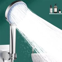 5 Modes Shower Bathroom Sprayer Jetting Shower Head Water Saving Handheld Adjustable SPA Shower Bath Head Bathroom Accessories