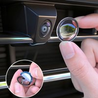 Universal Car Camera Lens Protector,Rear View Backup Camera Cover,360° Camera Protection,Anti Scratch Waterproof Accessory-2Pcs
