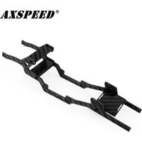 AXSPEED LCG Carbon Fiber Chassis Kit Frame Girder for 1/24 RC Crawler Axial SCX24 90081 AXI00001 AXI00002 AXI00006 Upgrade Parts