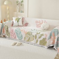 Winter Chenille Sofa Cover, All-Season Universal Full Coverage, One-Piece Sofa Throw Blanket