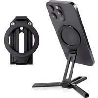 Foldable Magnetic Phone Holder Cell Phone Stand Desktop Lazy Tripod For Magsafe iPhone 17 16 15 14 13 Pro Max Smartphone Bracket