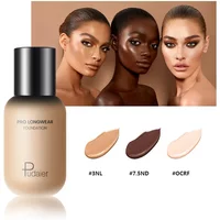 40ml Liquid Foundation Cream Waterproof Oil-control Cover Acne Base Cream Makeup Moisturize Matte Concealer Cosmetic