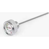Motorcycle Fuel Tank Cap Oil Temperature Gauge Pointer Thermometer Cap For Honda ST125 DAX DAX125 2021 2022 2023 2024 2025 2026