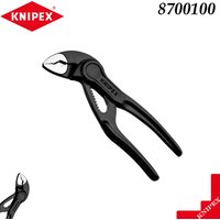 Knipex 8700100 Cobra Water Pump Pliers Mini Compact Adjustable Tool for Plumbing & Tight Spaces