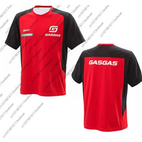 AliExpress GASGAS cycling clothing brand Short sleeve T-shirt Racing Shirt Off-Road Dirt Bike T-shirt Motocross Quick drying Jersey Kit