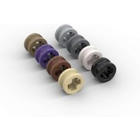 10 PCS 32123 Parts Bush 1/2 Smooth with Axle Hole Semi-Reduced Building Blocks 100% Compatible DIY Bricks Toys
