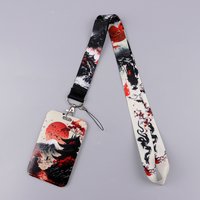Sunrise on the Mountain Lanyard Neck Strap Keychain Scenery IDCard Cover Badge Holder Mobile Phone Hang Rope Keyring Accessories