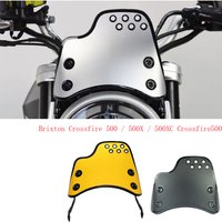 Motorcycle Accessories Fit Brixton Crossfire 500 Retro Style Windshield Apply For Brixton Crossfire 500 / 500 X / 500 XC