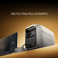 EcoFlow DELTA 3 Max Plus (2,048Wh) Portable Power Station
