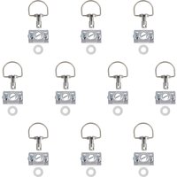 New Stainless steel Universal Race Fairing Fasteners Quick Release D-RING 1/4 Turn Rivet Motorcycle Racing bolts screws 14MM