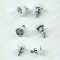 4PCS Refrigerator Freezer Drawer Accessories Pulley Roller Screw Wheel M6 M8