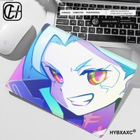 C_cyberpunk E_edgerunners Small Mousepad HD Printing Computer Gamers Locking Edge Non-slip Desk Mat PC Keyboard Pad