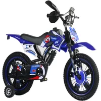 Children's Simulation Motorcycle Bike Children Bicycle 12/16/18/20 Inch Mountain Bike For Kid Outdoor Kid Bicycle Toy Child Gift