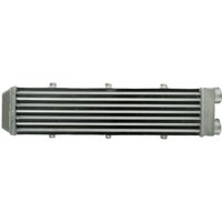 NEW for Aluminum Intercooler 550x140x70 mm 2" Inlet outlet Delta Fin Design One Sided