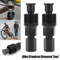 Bike Bicycle Crankset Crank Arm Puller Remover Repair Removal Wrench Tool Black