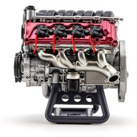 RC Simulation Dynamic V8 Engine Internal Combustion Plastics Assembly for AX90104 SCX10Ⅱ Capra VS4-10 Diy kit