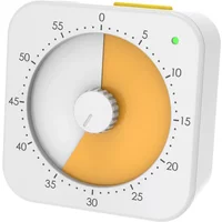 60 Minute Visual Timer Multi-functional Kitchen Timer Easy to Use Countdown Timers with Pause Function for Home Time Management