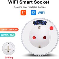 WIFI Tuya Timing Socket 24-hours Countdown Timer Switch Mechanical Timer 16A 3680W High-power Automatic Shutdown Controller